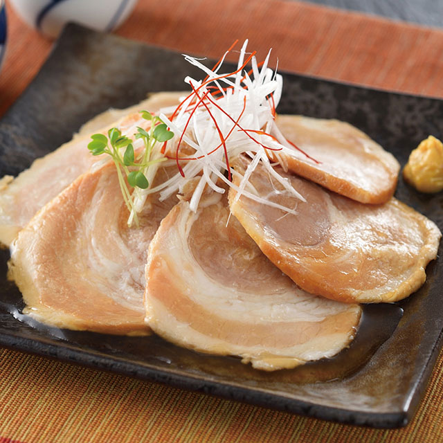 林兼産業)チャーシュースライス(豚バラ使用)500g