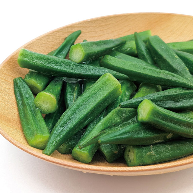 ユニフーズ)自然解凍OK オクラホール 500g