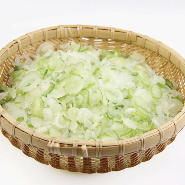 ユニフーズ)カット白ねぎ 500g(3mmスライス)