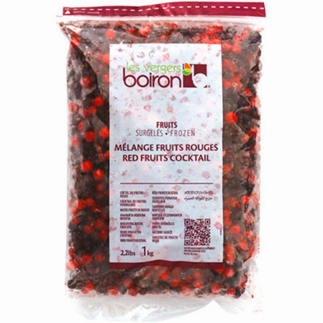 ボワロン冷凍ホールメランジュフリュイルージュ1kg